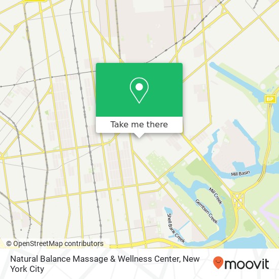 Mapa de Natural Balance Massage & Wellness Center