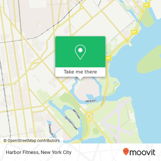 Harbor Fitness map