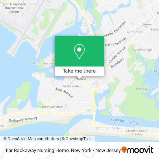 Far Rockaway Nursing Home map