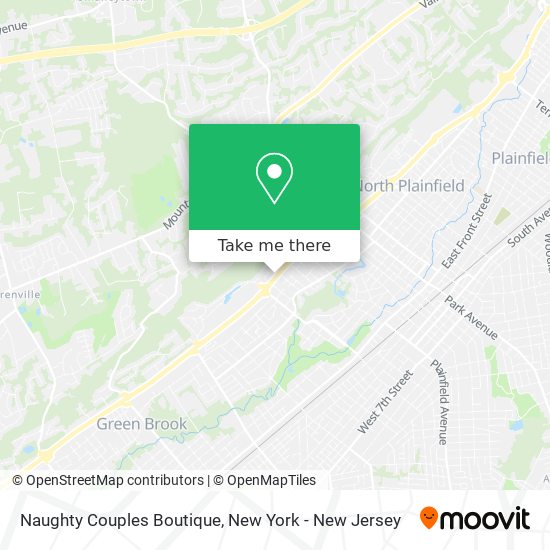 Naughty Couples Boutique map
