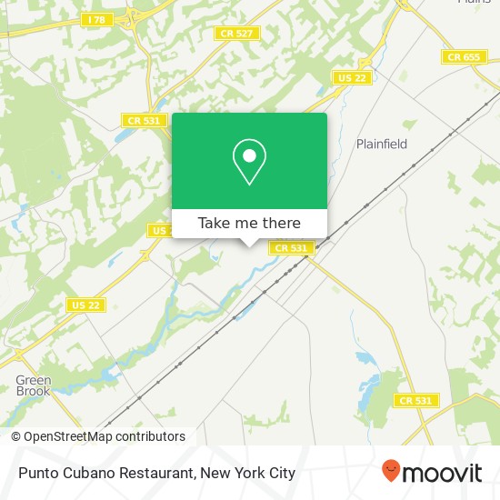 Punto Cubano Restaurant map