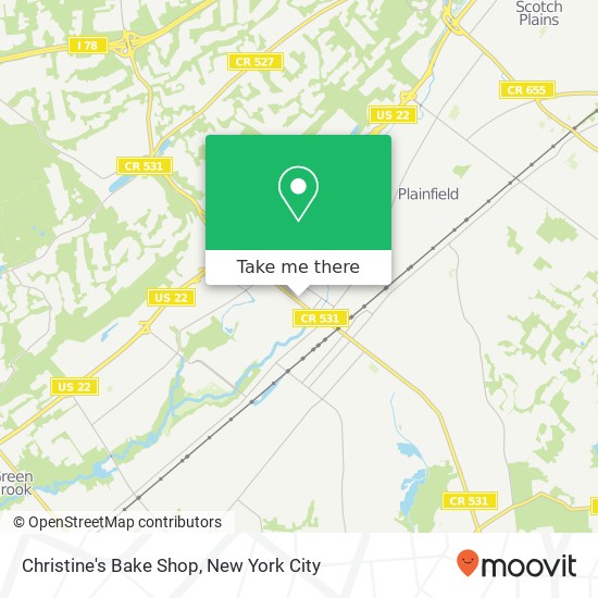 Mapa de Christine's Bake Shop