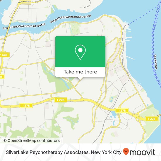Mapa de SilverLake Psychotherapy Associates