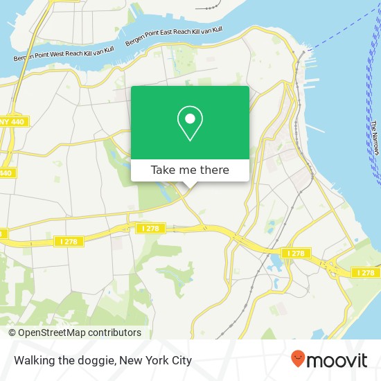 Mapa de Walking the doggie