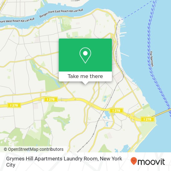 Grymes Hill Apartments Laundry Room map