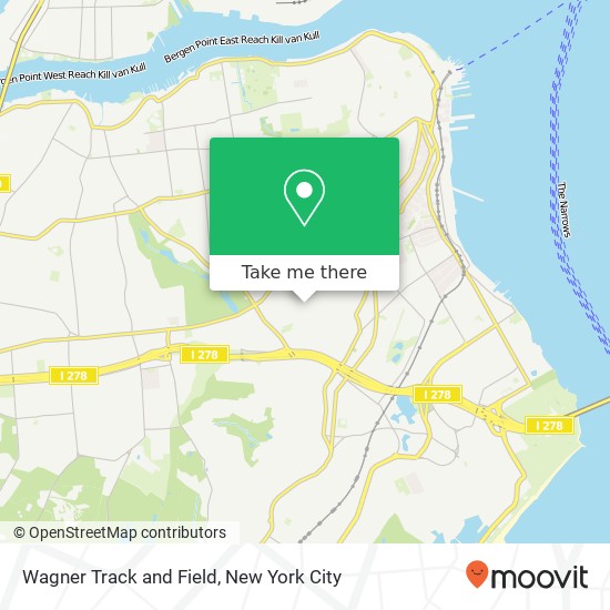 Mapa de Wagner Track and Field