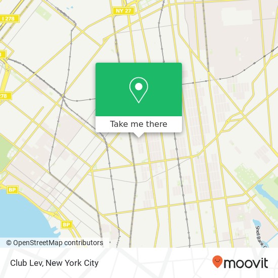 Club Lev map