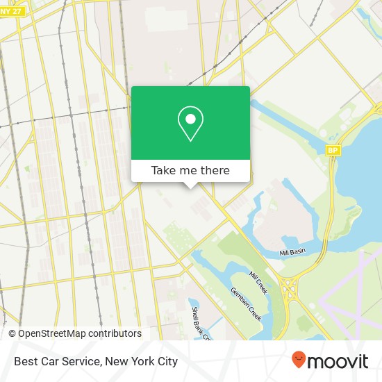 Mapa de Best Car Service