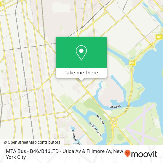 MTA Bus - B46 / B46LTD - Utica Av & Fillmore Av map