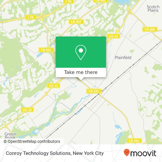 Conroy Technology Solutions map