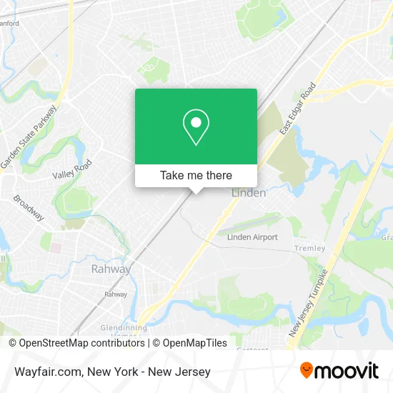 Wayfair.com map