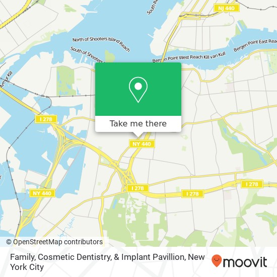 Mapa de Family, Cosmetic Dentistry, & Implant Pavillion