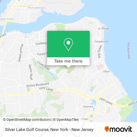 Mapa de Silver Lake Golf Course