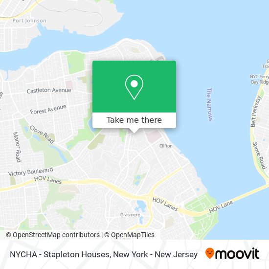 Mapa de NYCHA - Stapleton Houses