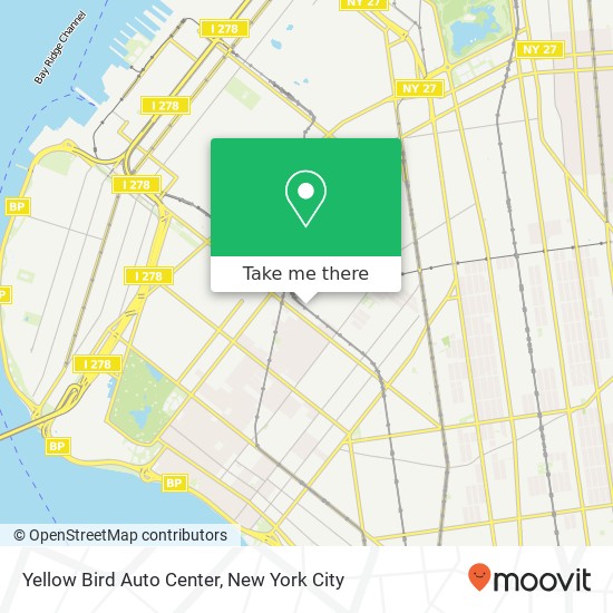 Mapa de Yellow Bird Auto Center