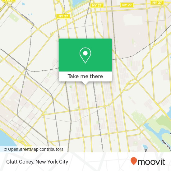 Glatt Coney map