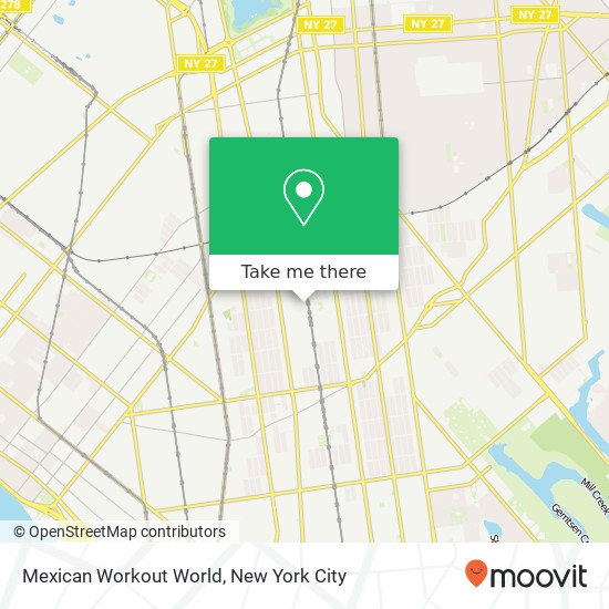 Mexican Workout World map