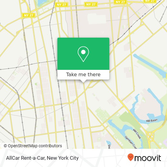 AllCar Rent-a-Car map