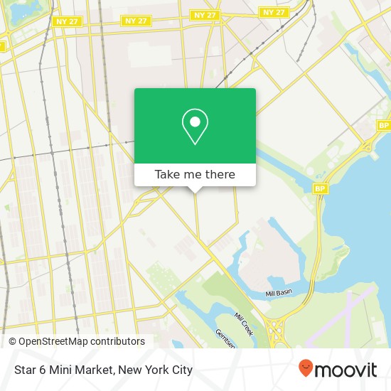 Star 6 Mini Market map