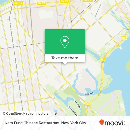 Mapa de Kam Fung Chinese Restautrant