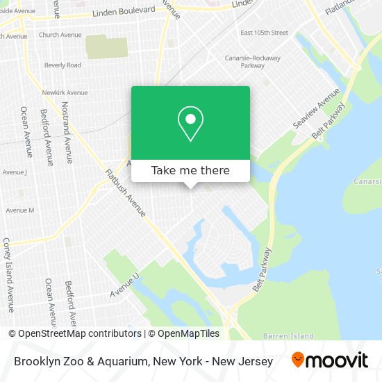 Brooklyn Zoo & Aquarium map