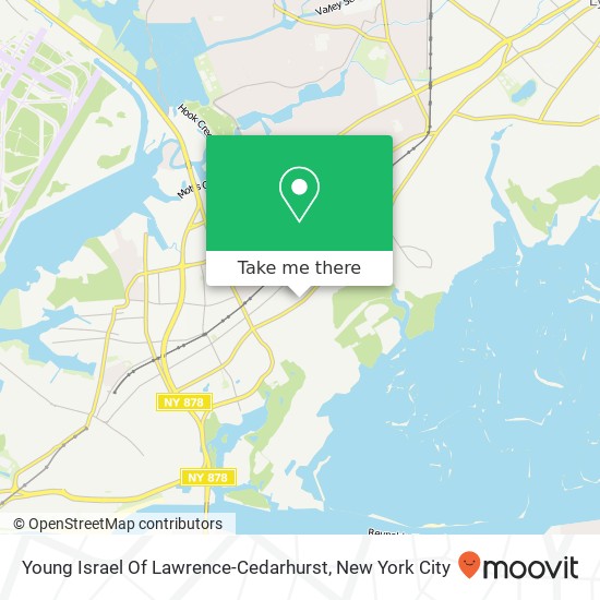 Mapa de Young Israel Of Lawrence-Cedarhurst