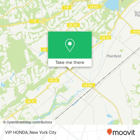Mapa de VIP HONDA