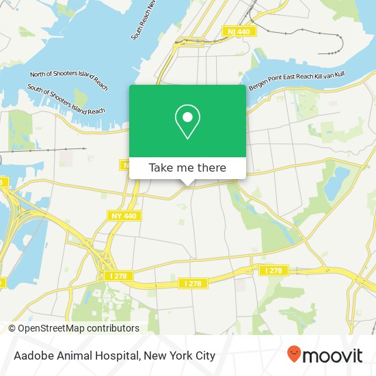 Aadobe Animal Hospital map