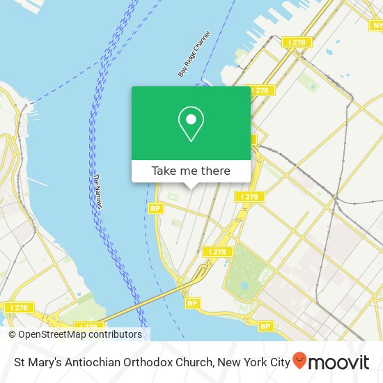 St Mary's Antiochian Orthodox Church map