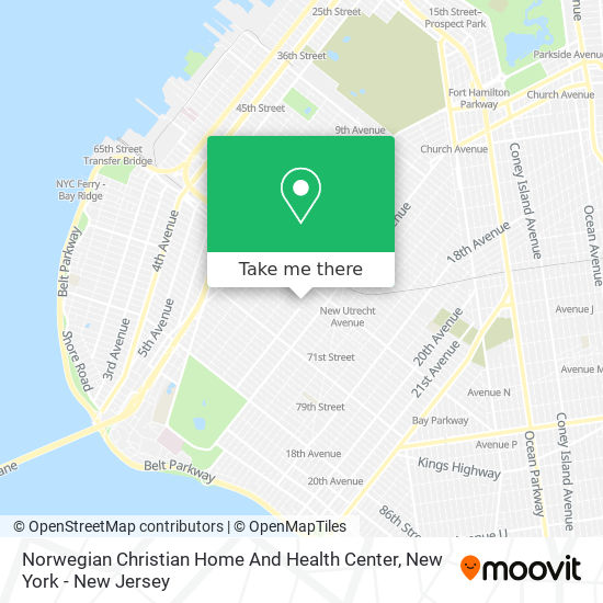 Norwegian Christian Home And Health Center map