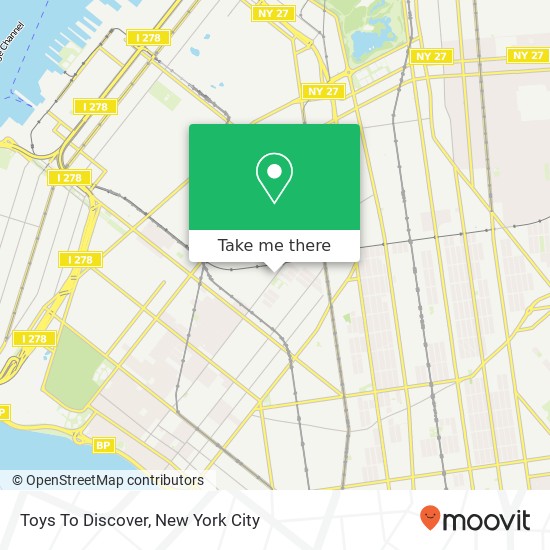Toys To Discover map