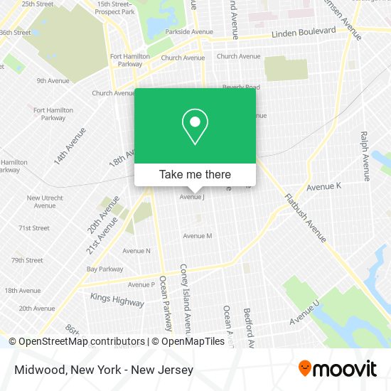 Midwood map