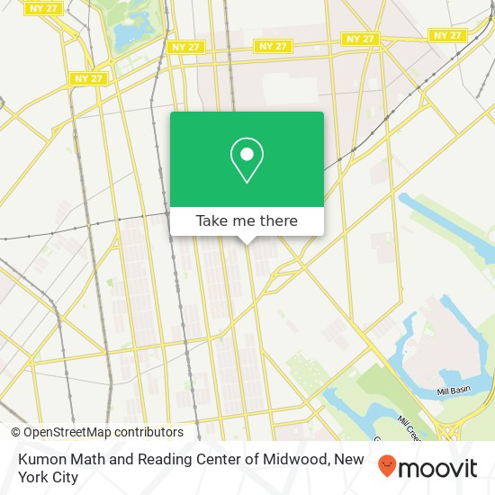 Kumon Math and Reading Center of Midwood map