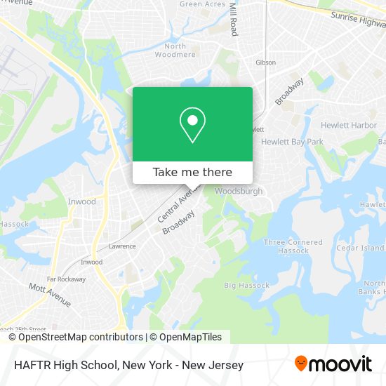 Mapa de HAFTR High School