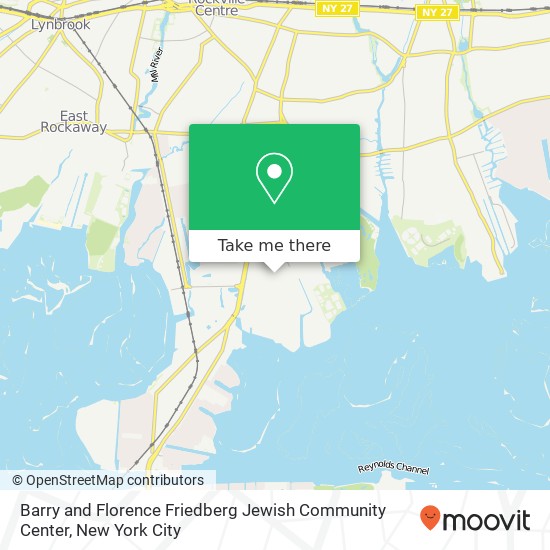 Mapa de Barry and Florence Friedberg Jewish Community Center