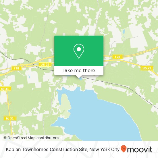 Mapa de Kaplan Townhomes Construction Site