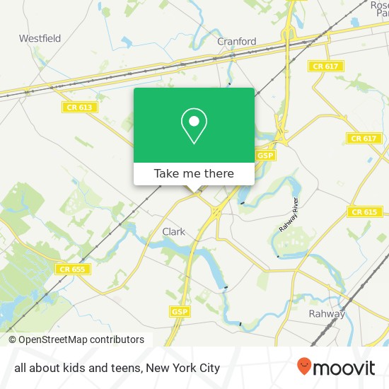 all about kids and teens map