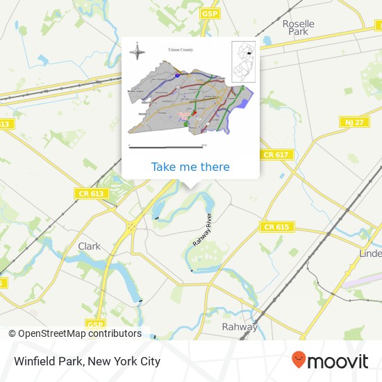 Mapa de Winfield Park
