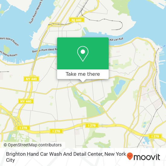 Mapa de Brighton Hand Car Wash And Detail Center