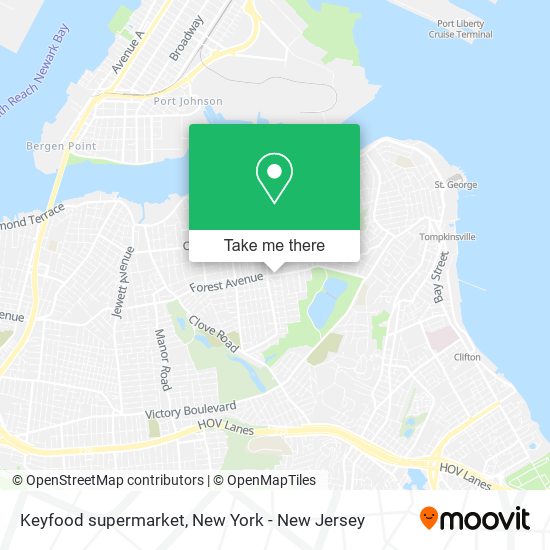 Keyfood supermarket map