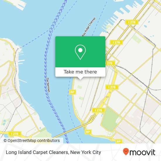 Long Island Carpet Cleaners map