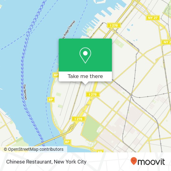 Mapa de Chinese Restaurant