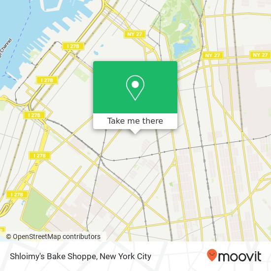 Mapa de Shloimy's Bake Shoppe