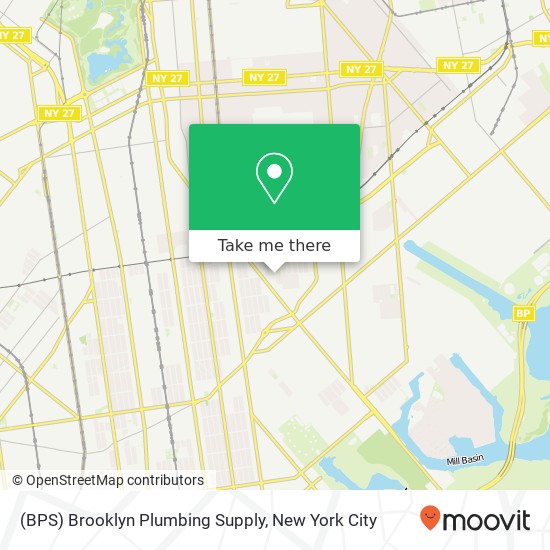 (BPS) Brooklyn Plumbing Supply map