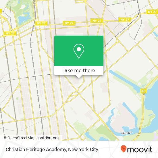 Mapa de Christian Heritage Academy