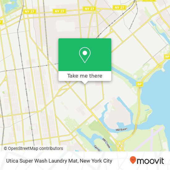 Mapa de Utica Super Wash Laundry Mat