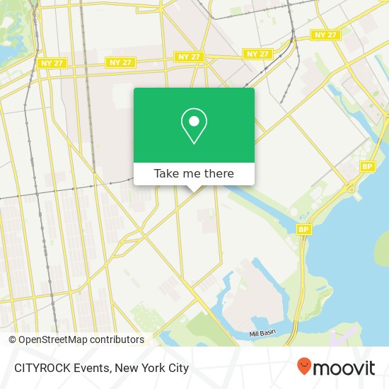 CITYROCK Events map