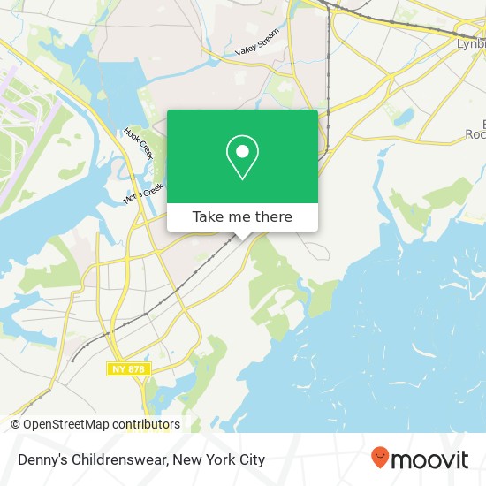 Mapa de Denny's Childrenswear