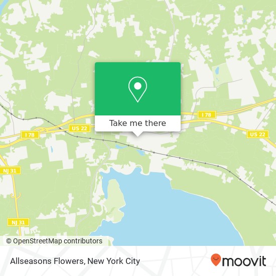 Allseasons Flowers map