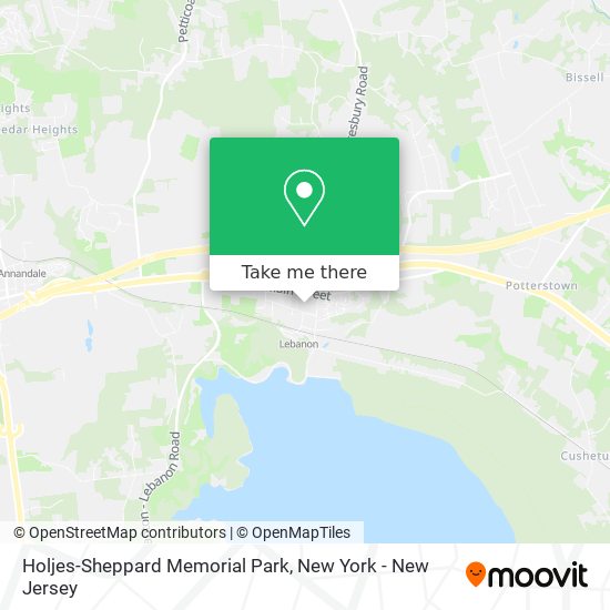 Holjes-Sheppard Memorial Park map